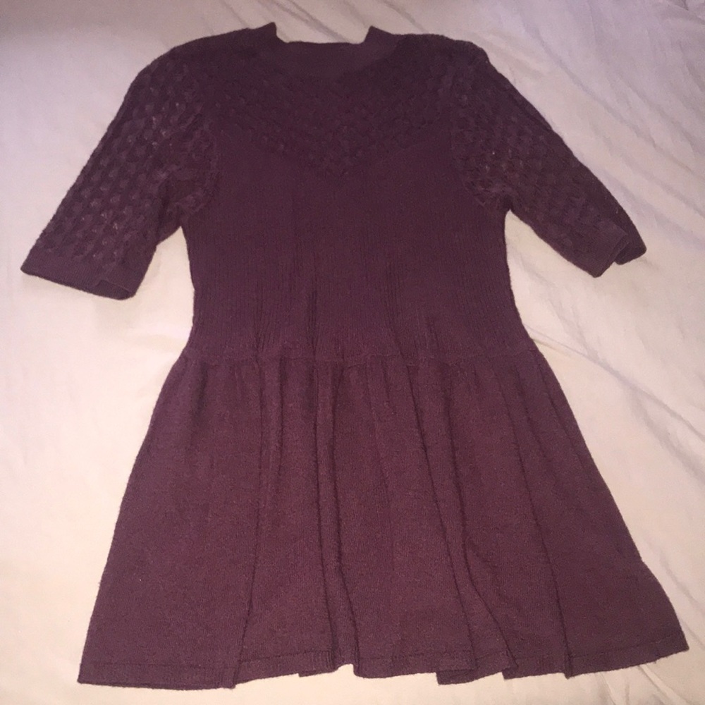 Peplum sweater